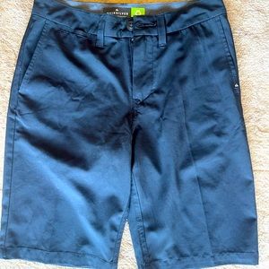 Black Quicksilver Amphibian hybrid shorts size 12 26 waist